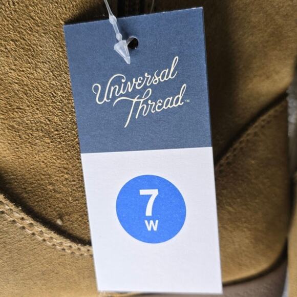 Universal Thread Boots Size 7W Women's Cat Mid‎ Shearling Style - Picture 7 of 7